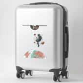 ON THE Dai Newsスタンプ シール (スーツケース)