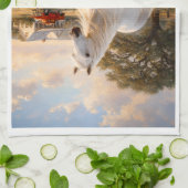 On the farm キッチンタオル (折り畳み)