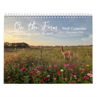 On the Farm Country Living Photo Calendar カレンダー