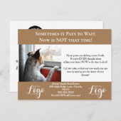 On the Fence 実在 Estate Postcards Flyer ポストカード (正面/裏面)