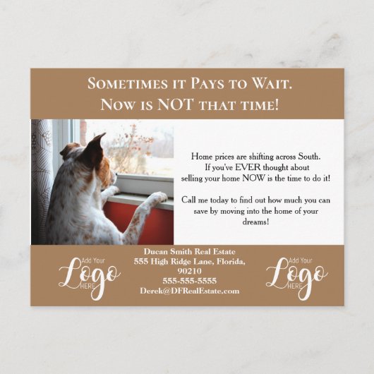 On the Fence 実在 Estate Postcards Flyer ポストカード (正面)