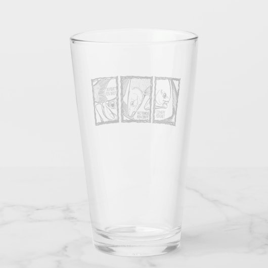 On the flat! タンブラーグラス (裏面)