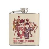 ON THE FLOOR フラスク (正面)