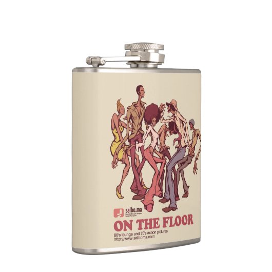 ON THE FLOOR フラスク (右)