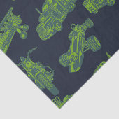 On the Go Blue & Green Moving Vehicle Boys 薄葉紙 (詳細)