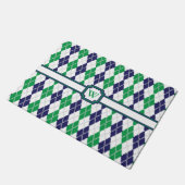 On the Green アーガイル Doormat ドアマット (アングル)