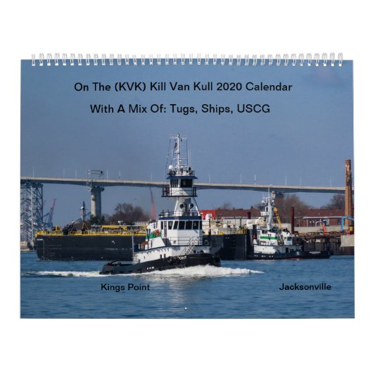 On The (KVK) Kill Van Kull 2020カレンダー カレンダー (カバー)