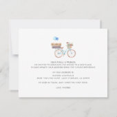 On The Move New Address Boho Moving Announcement 案内状 (裏面)