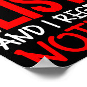 On The Naughty List And I Regret Nothing Funny Chr ポスター (角)