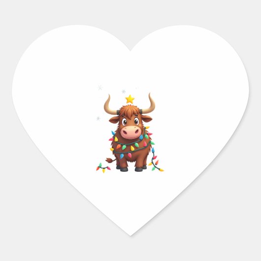 On The Naughty List And Reget Nothing Christmas Hi ハートシール (正面)