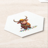 On The Naughty List And Reget Nothing Christmas Hi ペーパーコースター (アングル)