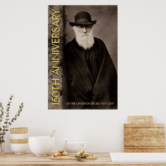 On the Origin of Species 150th Poster ポスター (キッチン)