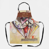 On the Points by Wassily Kandinsky エプロン (正面)