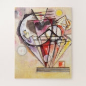 On the Points by Wassily Kandinsky ジグソーパズル (縦)