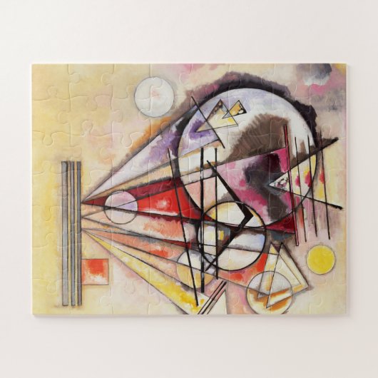 On the Points by Wassily Kandinsky ジグソーパズル (横)