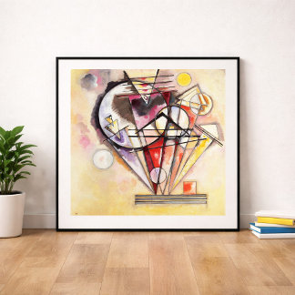 On the Points by Wassily Kandinsky ポスター