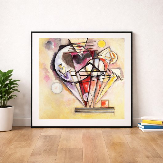 On the Points by Wassily Kandinsky ポスター