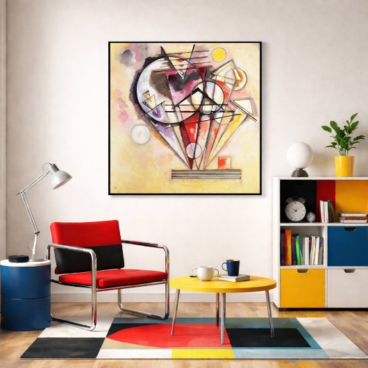 On the Points by Wassily Kandinsky ポスター