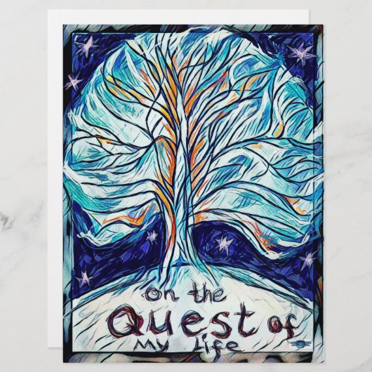 On the Quest of My Life - Tree - Stars. (正面/裏面)