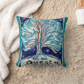 On the Quest of My Life - Tree - Stars. クッション (ブランケット)