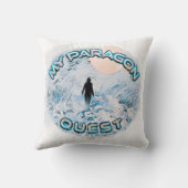 On the Quest of My Life - Tree - Stars. クッション (裏面)