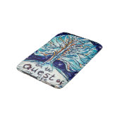 On the Quest of My Life - Tree - Stars バスマット (アングル)