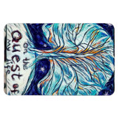 On the Quest of My Life - Tree - Stars マグネット (横)