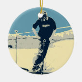 On the Rim – スタントスクーターライダー セラミックオーナメント (正面)