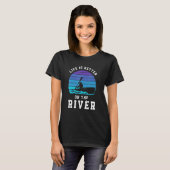 On The River Canoe Kayak Tシャツ (正面フル)