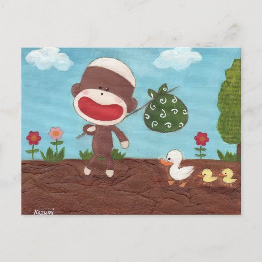 On the Roadはがき ポストカード (正面)