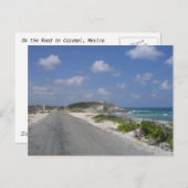 On the Road – メキシコ，コズメル ポストカード (正面/裏面)