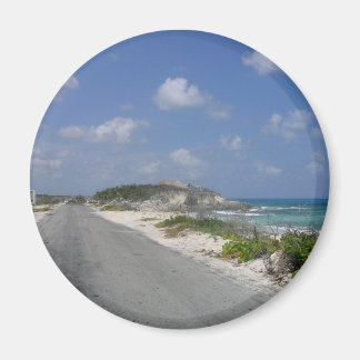 On the Road – メキシコ，コズメル マグネット