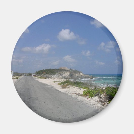 On the Road – メキシコ，コズメル マグネット (正面)