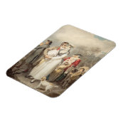 On The Road, 1799 (pa上の鉛筆の痕跡を超えるw/c マグネット (左側)