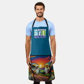 On The Road Communication エプロン (着用した状態)