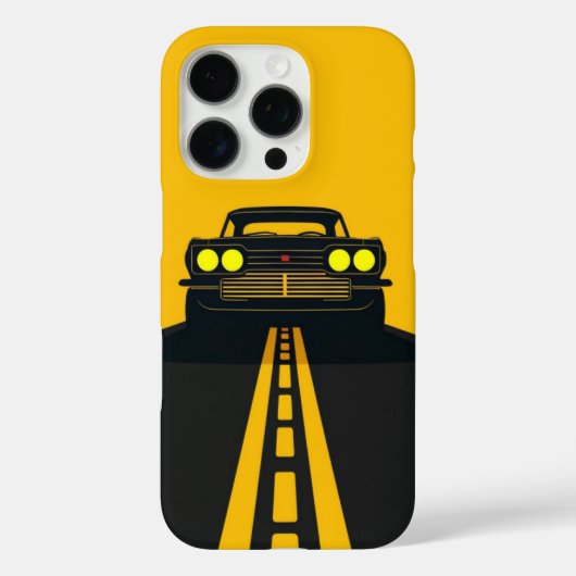 On the Road – Retro Car iPhone Cover Case-Mate iPhoneケース (裏面)
