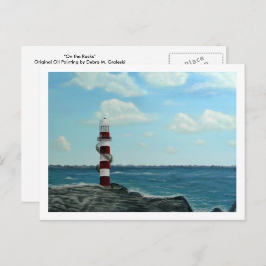 On the Rocks ポストカード (正面/裏面)