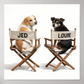 "On The Set" ポスター (正面)