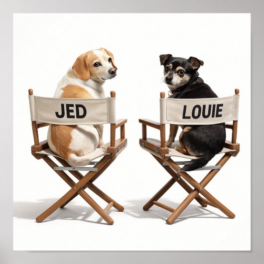 "On The Set" ポスター (正面)