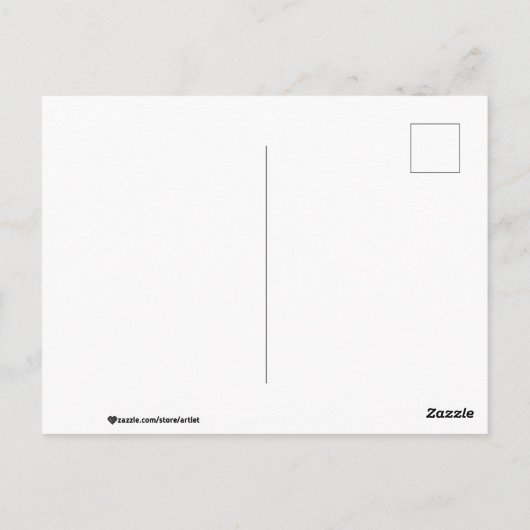 On the Stile ポストカード (裏面)