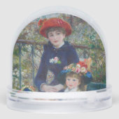 On the Terrace, Impressionist Portrait, Renoir (裏面)