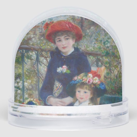 On the Terrace, Impressionist Portrait, Renoir (裏面)