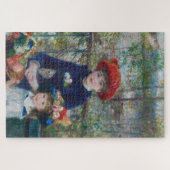 On the Terrace, Impressionist Portrait, Renoir ジグソーパズル (横)