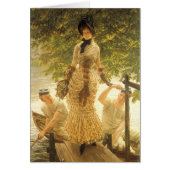 On The Thames by James Tissotヴィンテージ現実主義 (正面)