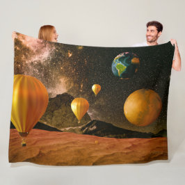 On the Way フリースブランケット