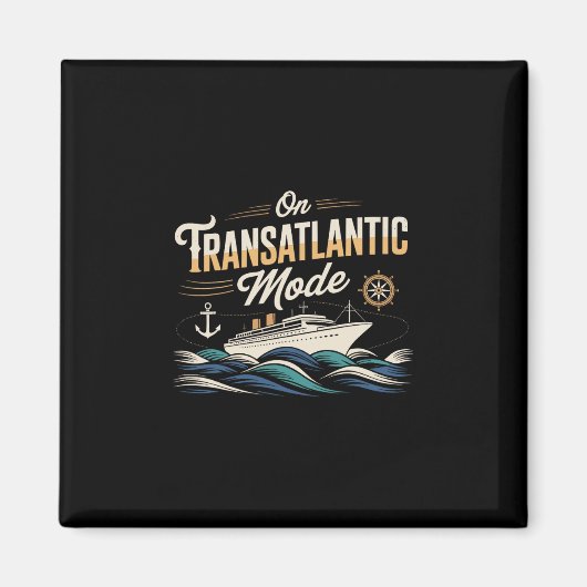On Transatlantic Mode Shirt Transatlantics Shirts マグネット (正面)