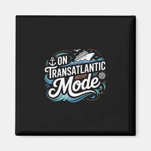On Transatlantic Mode Shirt Transatlantics Shirts マグネット (正面)