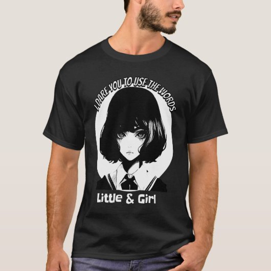 On Wednesdays We Wear Black Goth Mood Day Not a Li Tシャツ (正面)