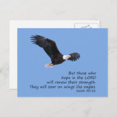 On Wings Like Eaglesはがき ポストカード (正面/裏面)