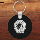 On Your Darkest Night Remember Tomorrow Needs You  キーホルダー (正面)